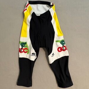 Voler  Cycling Pants shorts Mens Large Black Yellow GCC